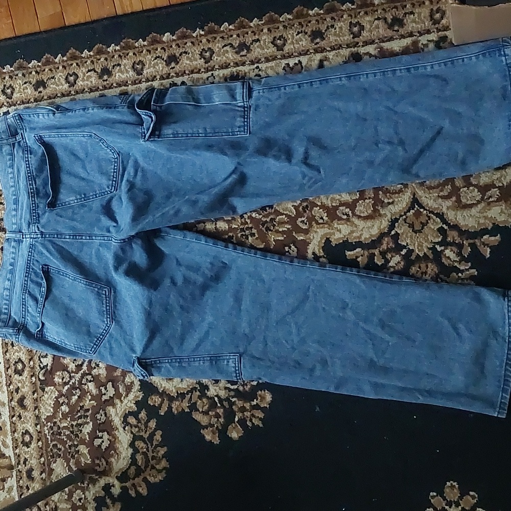 Shein Jeans; Color: Medium Denim, Size: XXL - Picture 7 of 16
